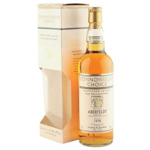 Aberfeldy 1978 Gordon MacPhail Connoisseurs Choice 2000 Bottling with Carton