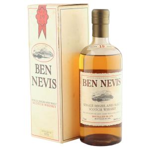 Ben Nevis 1976 19 Year Old Cask Strength 1995 Bottling with Box