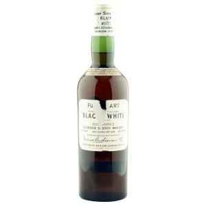 Black White Buchanans Blended Scotch Whisky Fifties US Air Force