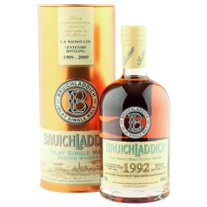 Bruichladdich 1992 17 Year Old TB Watson 2009 Centenary with Tin