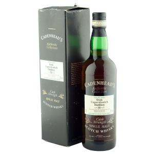Caperdonich 1977 19 Year Old Cadenheads 1997 Bottling with Box