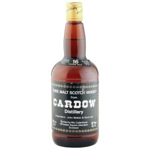Cardow 1962 16 Year Old Cadenheads 1979 Dumpy Bottling