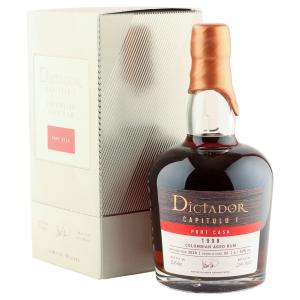 Dictador 1998 22 Year Old Colombian Rum Capitulo Uno Port Cask Limited Release with Box