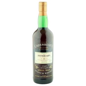 Fettercairn 1980 12 Year Old Cadenheads 1992 Bottling