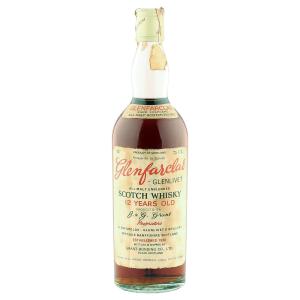 Glenfarclas 12 Year Old Grant Bonding Co Seventies Pinerolo Import
