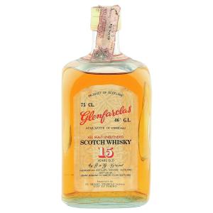 Glenfarclas 15 Year Old Grant Bonding Co Seventies Pinerolo Import