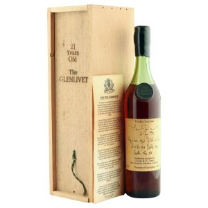 Glenlivet 1963 21 Year Old For The Chairman 1984 Bottling with Box