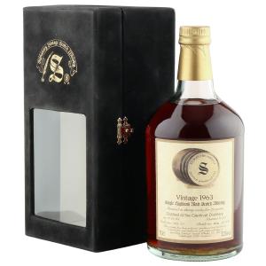 Glenlivet 1963 29 Year Old Signatory Vintage 1992 Bottling with Case