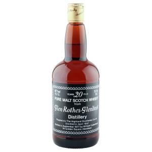 Glenrothes 1957 20 Year Old Cadenheads 1977 Dumpy Bottling