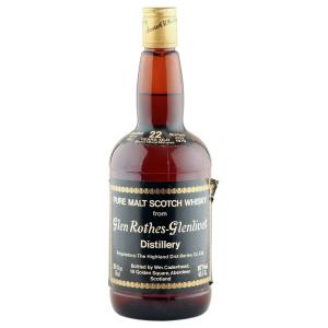 Glenrothes 1957 22 Year Old Cadenheads 1979 Dumpy Bottling