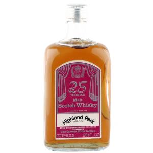 Highland Park 1952 25 Year Old Queens Silver Jubilee Bottling