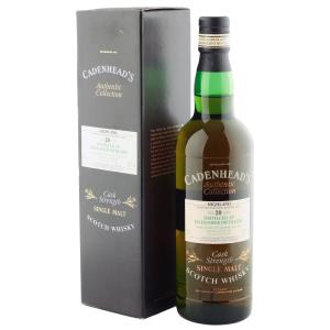 Inchgower 1977 20 Year Old Cadenheads 1998 Bottling with Box