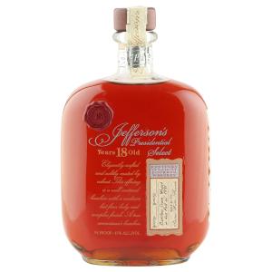 Jeffersons 1991 18 Year Old Presidential Select Bourbon Whiskey