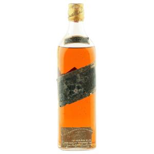 Johnnie Walker 12 Year Old Black Label Fifties US Import Bottling