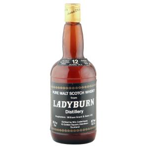 Ladyburn 1966 12 Year Old Cadenheads 1979 Dumpy Bottling