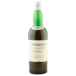 Laphroaig 10 Year Old Sixties 70 Proof UK Bottling