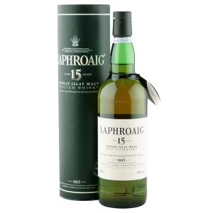 Laphroaig 15 Year Old Nineties Bottling with Tube
