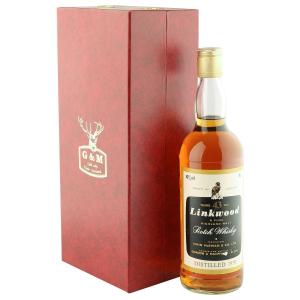 Linkwood 1939 43 Year Old Gordon MacPhail Bottling with Case