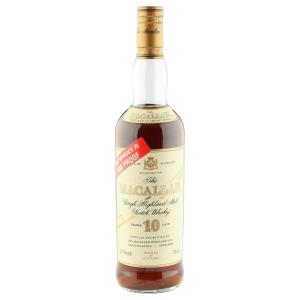 Macallan 10 Year Old Full Proof Nineties Bottling