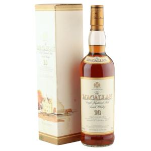 Macallan 10 Year Old Old Style Presentation with Box