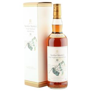 Macallan 10 Year Old Speaker Martins First Edition with Presentation Box