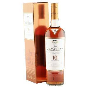 Macallan 10 Year Old Sherry Oak Discontinued Presentation with Box