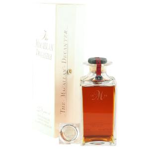 Macallan 1962 25 Year Old Crystal Decanter with Stopper and Box