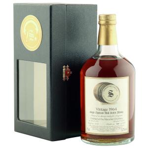 Macallan 1964 28 Year Old Signatory Vintage 1992 Bottling with Case
