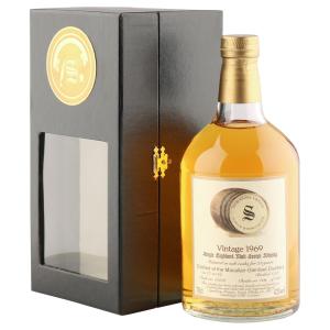 Macallan 1969 23 Year Old Signatory Vintage 1992 Bottling with Case