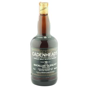 Macallan 1970 19 Year Old Cadenhead 1990 Bottling