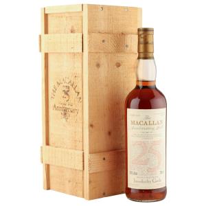 Macallan 1970 25 Year Old Anniversary Malt with Presentation Box Selected for Inverlochy Castle