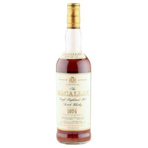 Macallan 1974 18 Year Old US Import 1992 Bottling