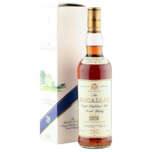 Macallan 1976 18 Year Old UK Edition 1994 Bottling with Box