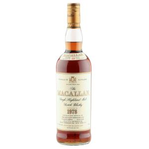 Macallan 1978 18 Year Old US Import 1996 Bottling