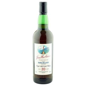 Macallan 20 Year Old James MacArthurs Fine Malt Selection