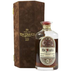 MacPhails 1937 50 Year Old Gordon MacPhail Decanter with Case