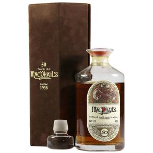 MacPhails 1938 50 Year Old Gordon MacPhail Decanter with Case