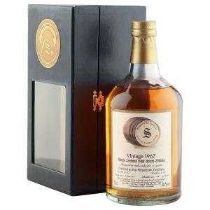 Rosebank 1967 25 Year Old Signatory Vintage 1993 Bottling with Case