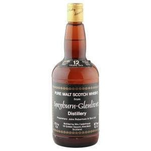 Speyburn 1967 12 Year Old Cadenheads 1979 Dumpy Bottling