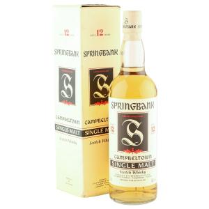 Springbank 12 Year Old Nineties Red Thistle Bottling with Box