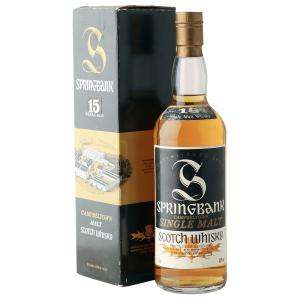 Springbank 15 Year Old Eighties Bottling with Box