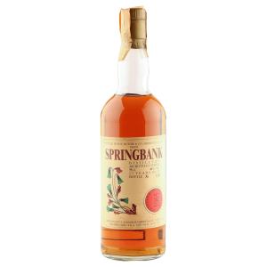 Springbank 1965 25 Year Old R W Duthies 1990 Bottling for Samaroli Flowers Label