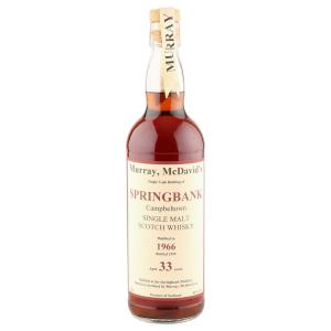 Springbank 1966 33 Year Old Murray McDavid 1999 Bottling