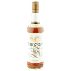 Springbank 1966 Single Cask Distillery Label Bottling