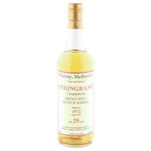 Springbank 1972 25 Year Old Murray McDavid Bottling