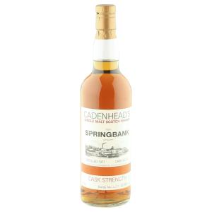 Springbank 1977 Cadenheads Cask Strength Bottling Cask 97