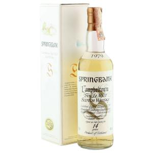 Springbank 1979 14 Year Old Velier Import 1994 Bottling with Box