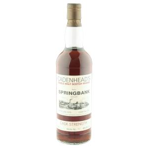 Springbank 1979 Cadenheads Cask Strength Bottling Cask 265