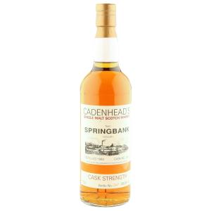 Springbank 1980 Cadenheads Cask Strength Bottling Cask 182