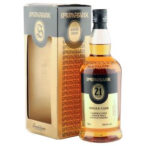 Springbank 21 Year Old Single Cask 2016 Limited Edition with Box Oloroso Sherry Butt